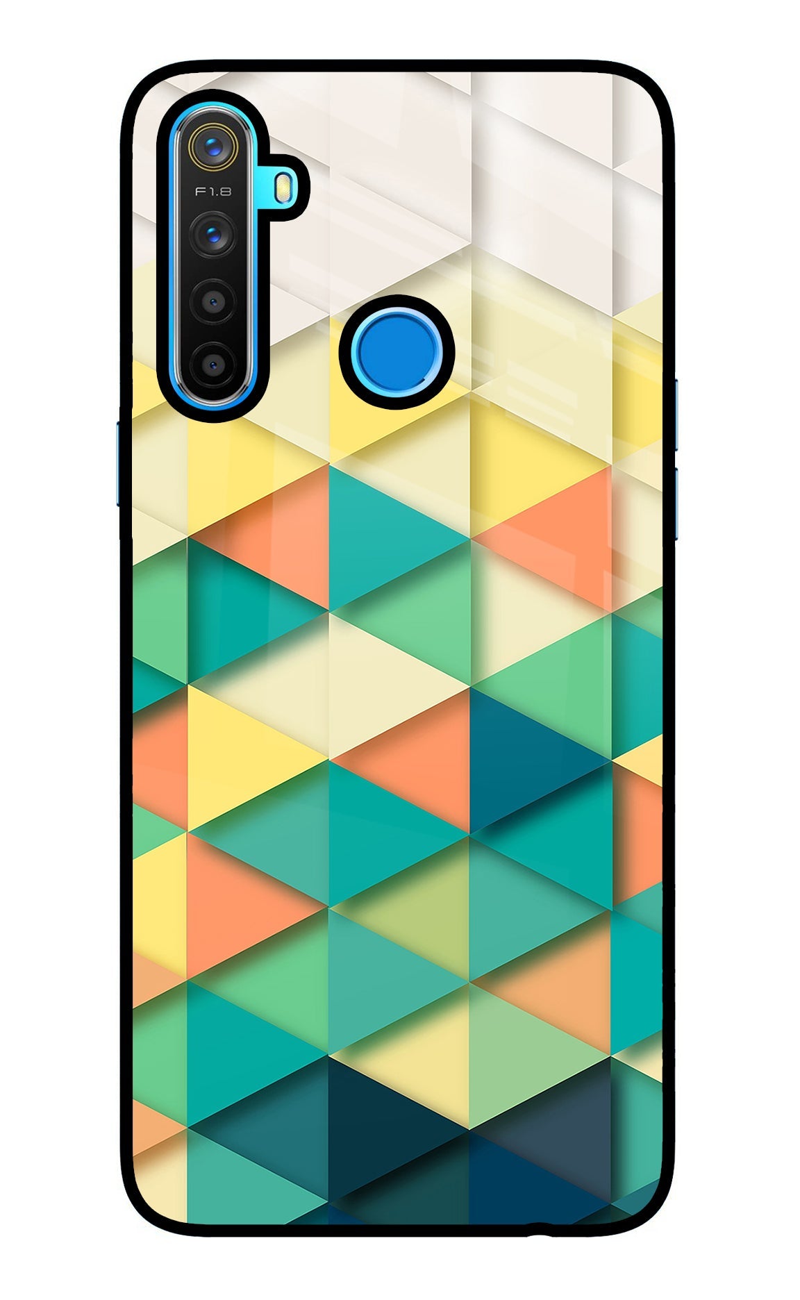 Abstract Realme 5/5i/5s Back Cover