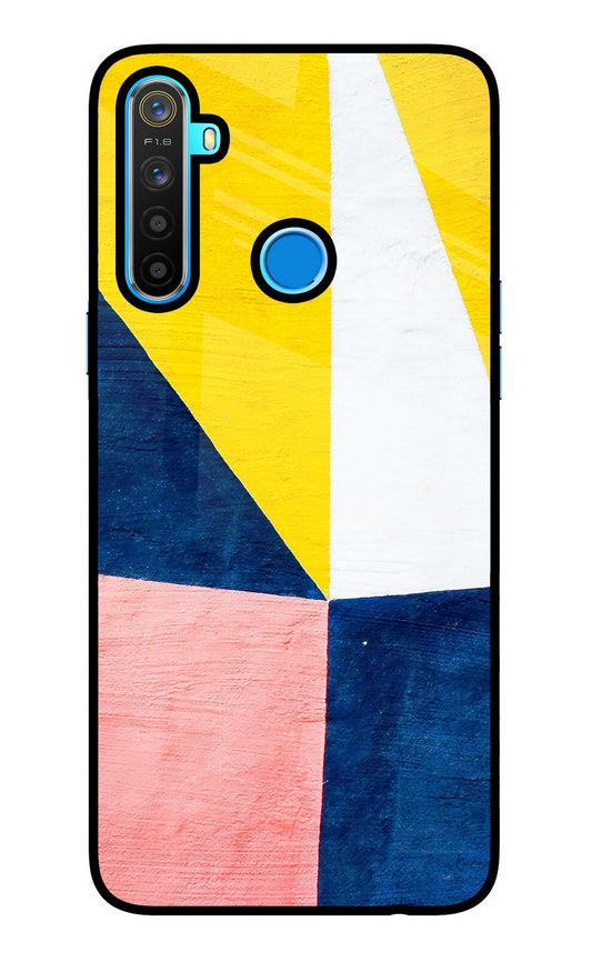 Colourful Art Realme 5/5i/5s Glass Case