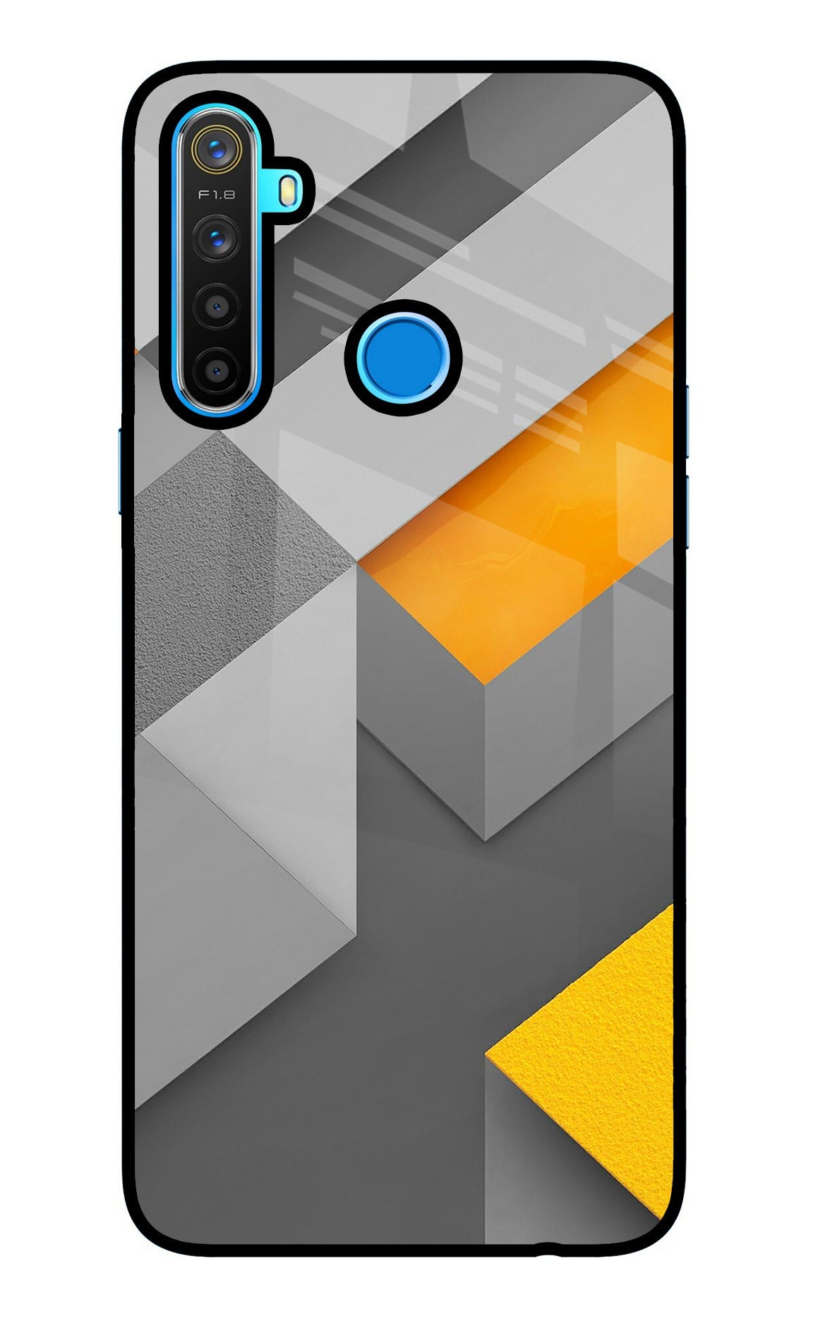 Abstract Realme 5/5i/5s Back Cover