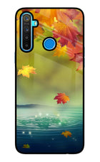 Flowers Realme 5/5i/5s Glass Case