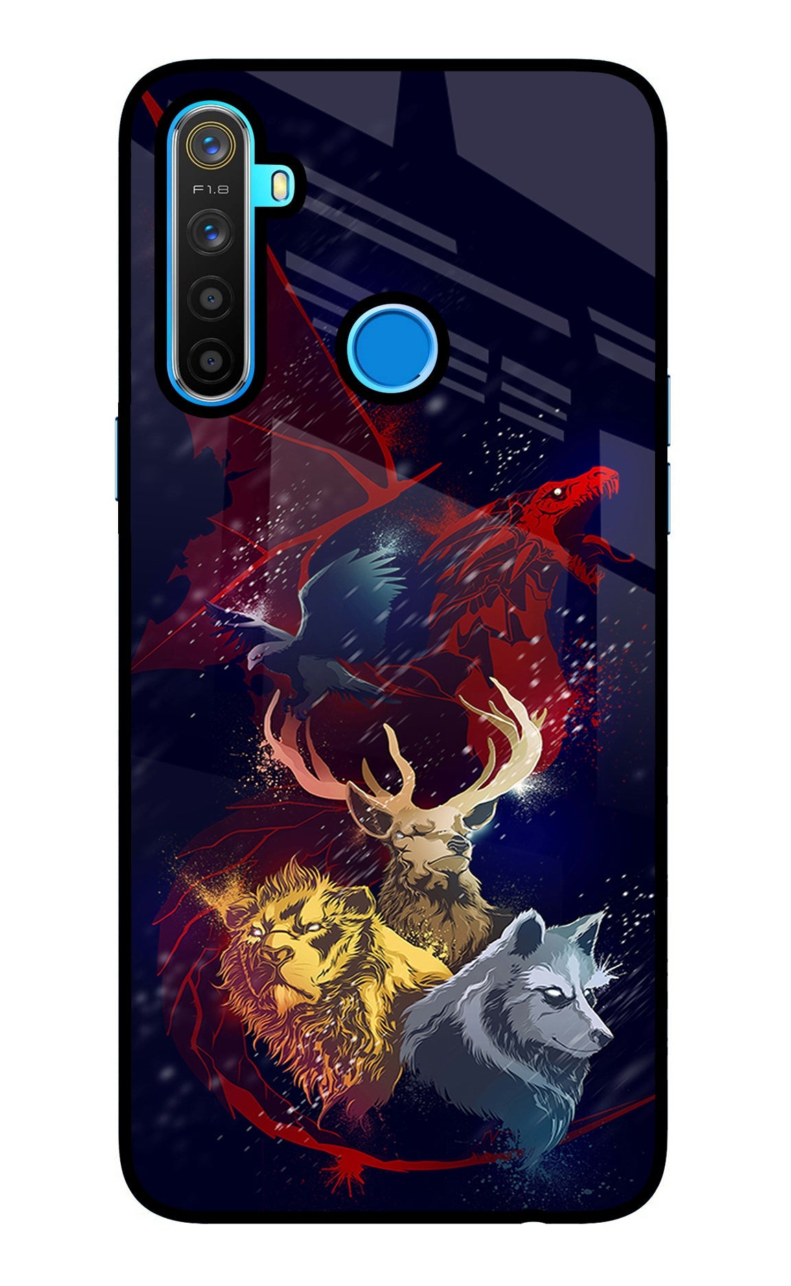 Game Of Thrones Realme 5/5i/5s Back Cover