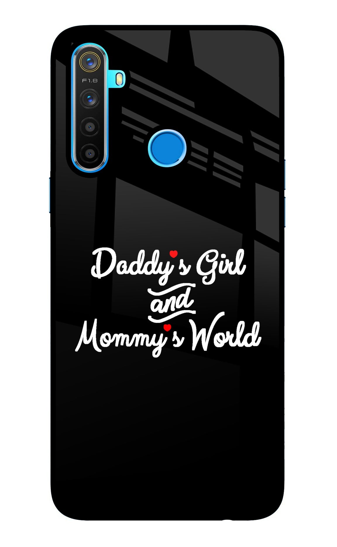 Daddy's Girl and Mommy's World Realme 5/5i/5s Back Cover