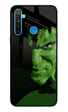 HULK Realme 5/5i/5s Glass Case