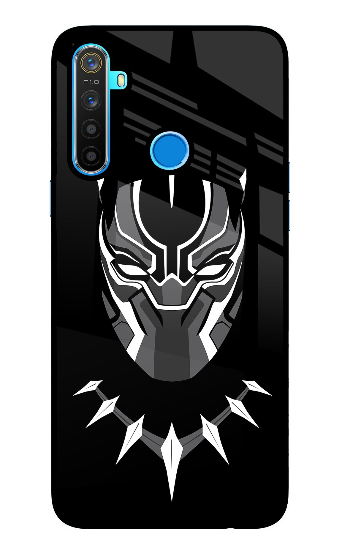 Black Panther Realme 5/5i/5s Back Cover