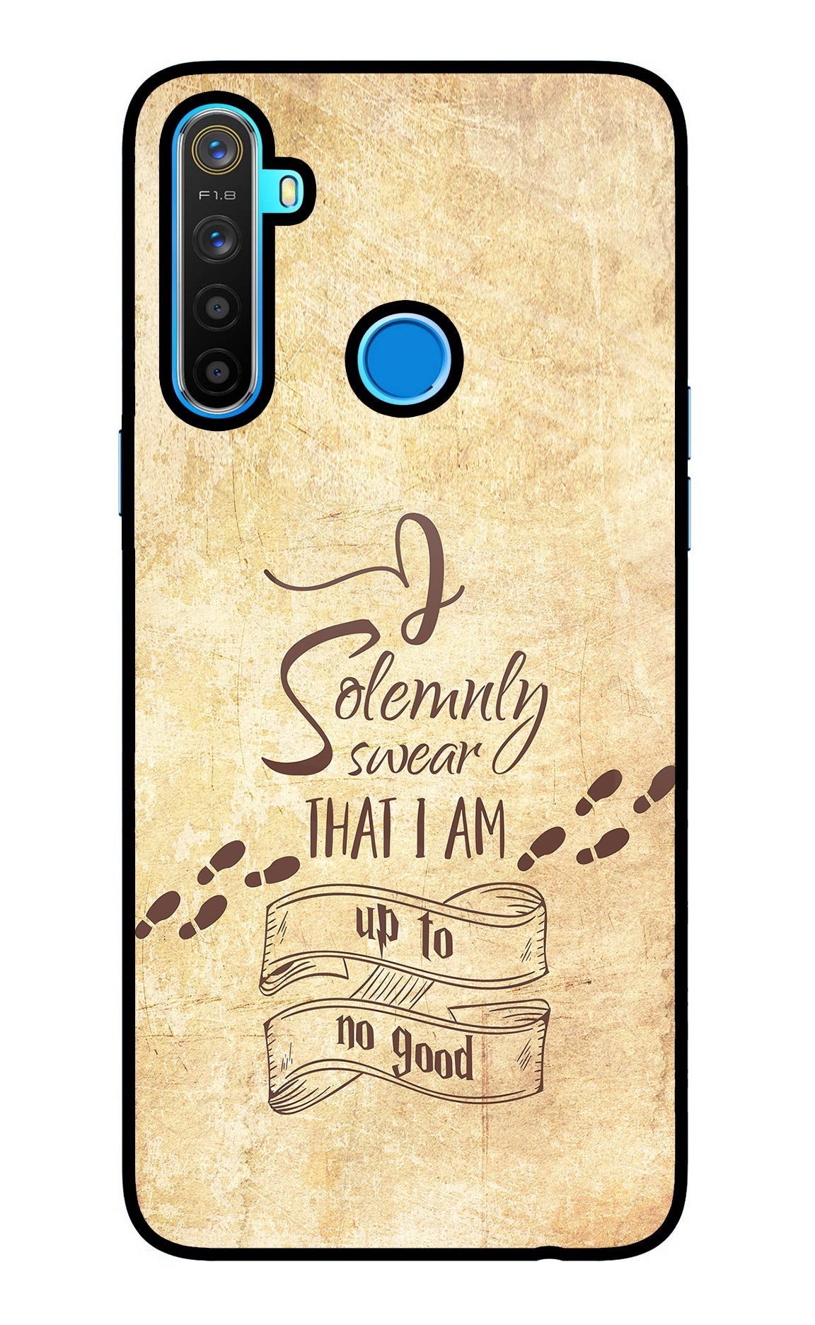 I Solemnly swear that i up to no good Realme 5/5i/5s Back Cover