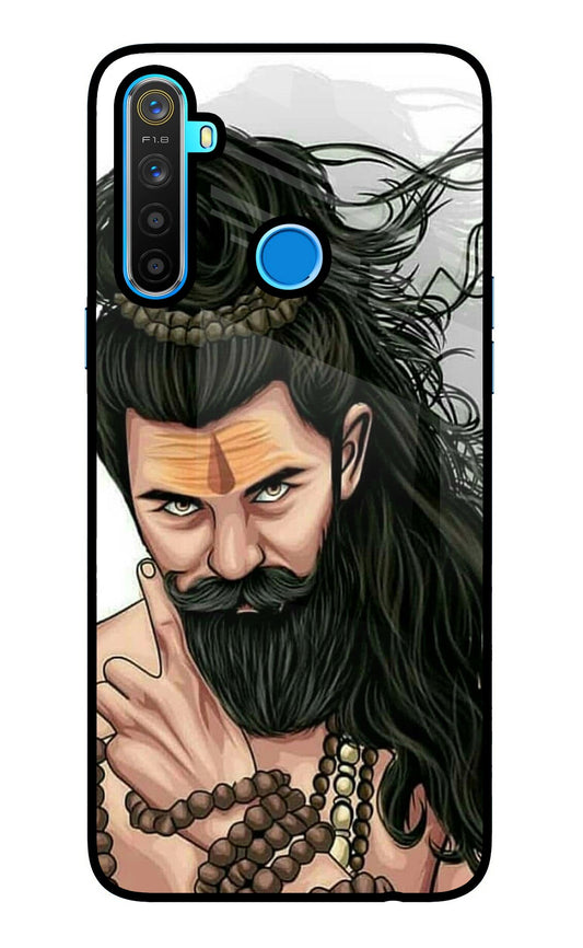 Mahadev Realme 5/5i/5s Glass Case