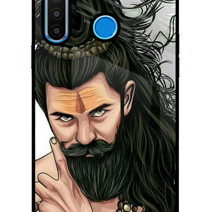 Mahadev Realme 5/5i/5s Glass Case Back Cover by Casekaro