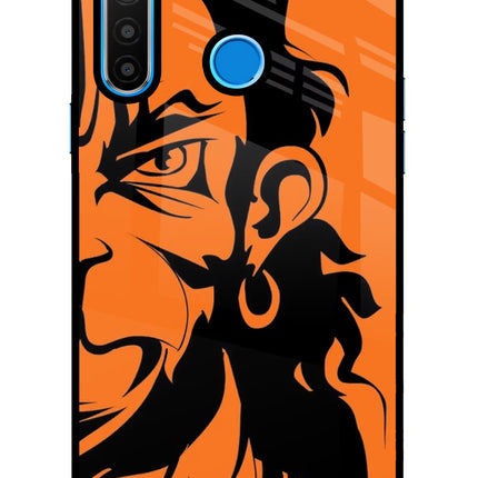 Hanuman Realme 5/5i/5s Glass Case