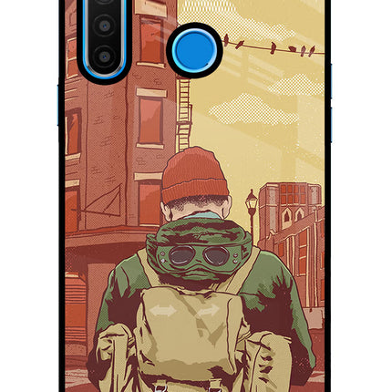 Adventurous Realme 5/5i/5s Glass Case