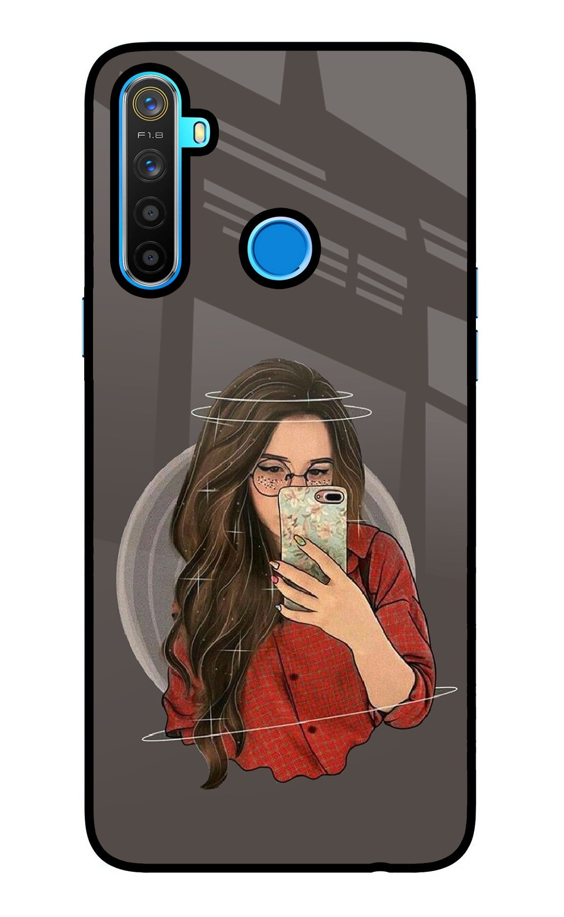 Selfie Queen Realme 5/5i/5s Back Cover