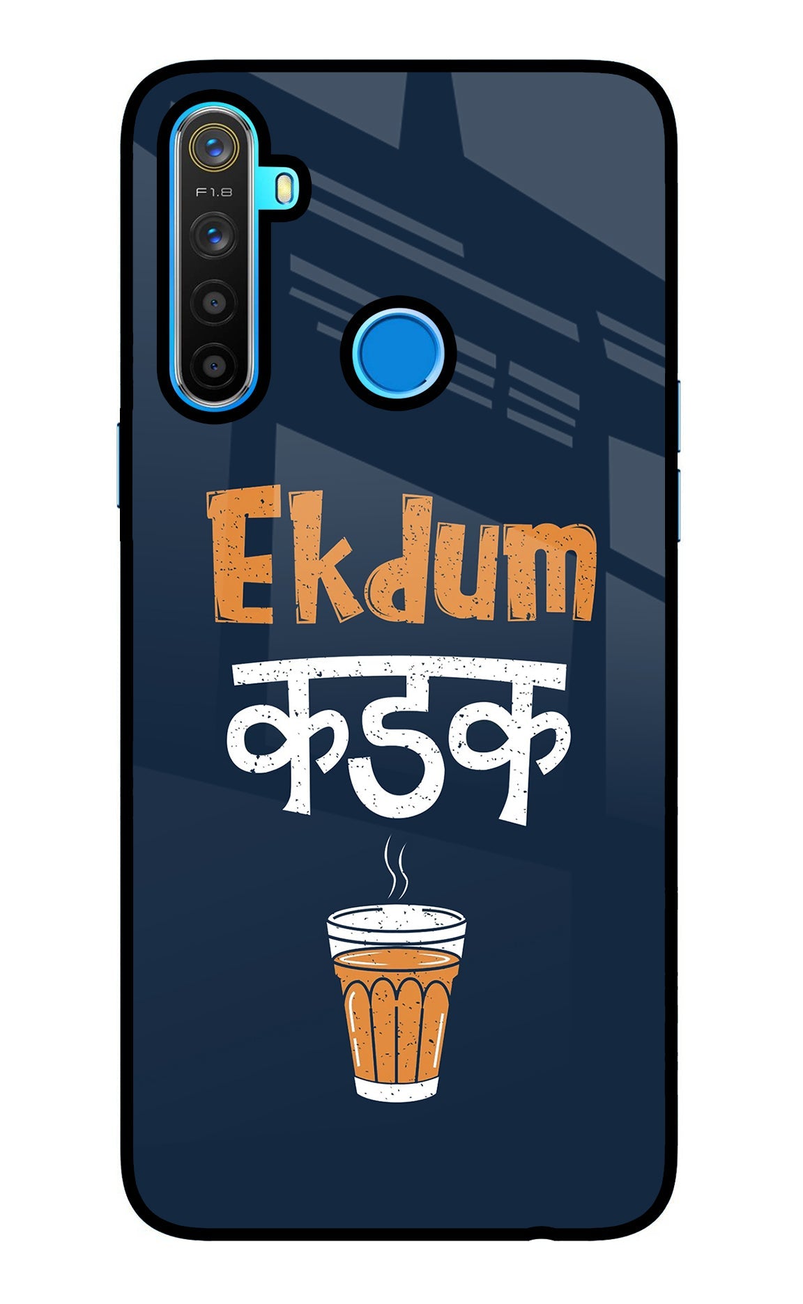 Ekdum Kadak Chai Realme 5/5i/5s Back Cover