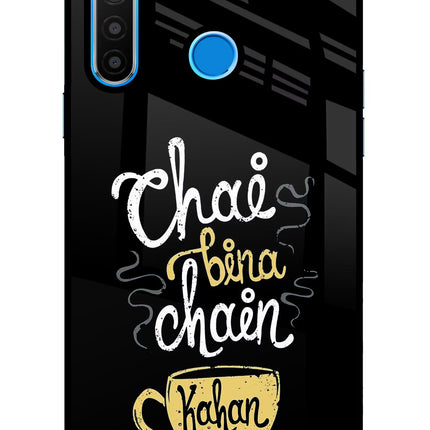 Chai Bina Chain Kaha Re Realme 5/5i/5s Glass Case