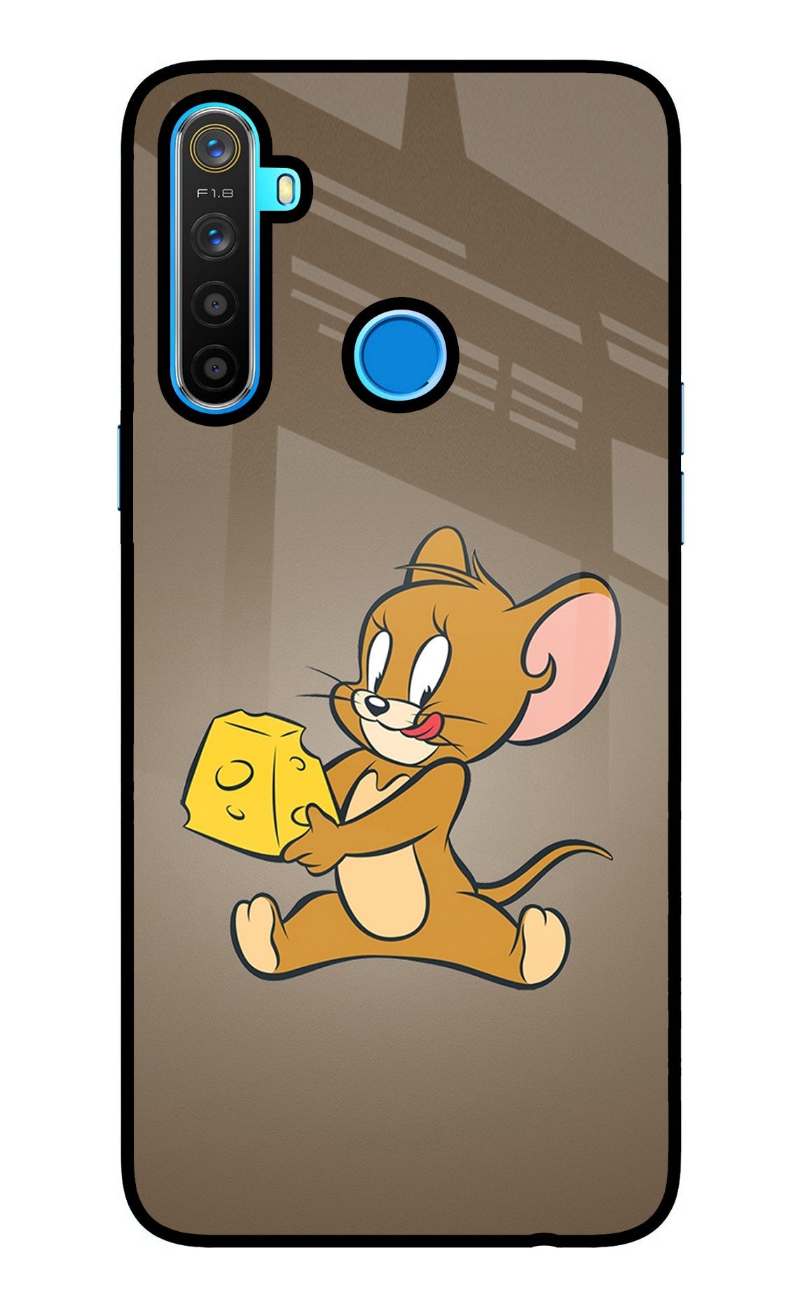 Jerry Realme 5/5i/5s Glass Case