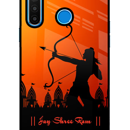 Lord Ram - 4 Realme 5/5i/5s Glass Case Back Cover by Casekaro