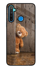 Teddy Wooden Realme 5/5i/5s Glass Case
