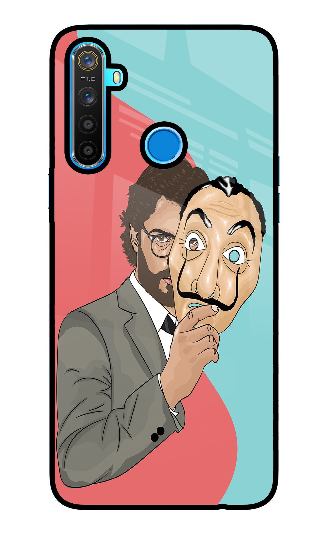 Professor Realme 5/5i/5s Back Cover