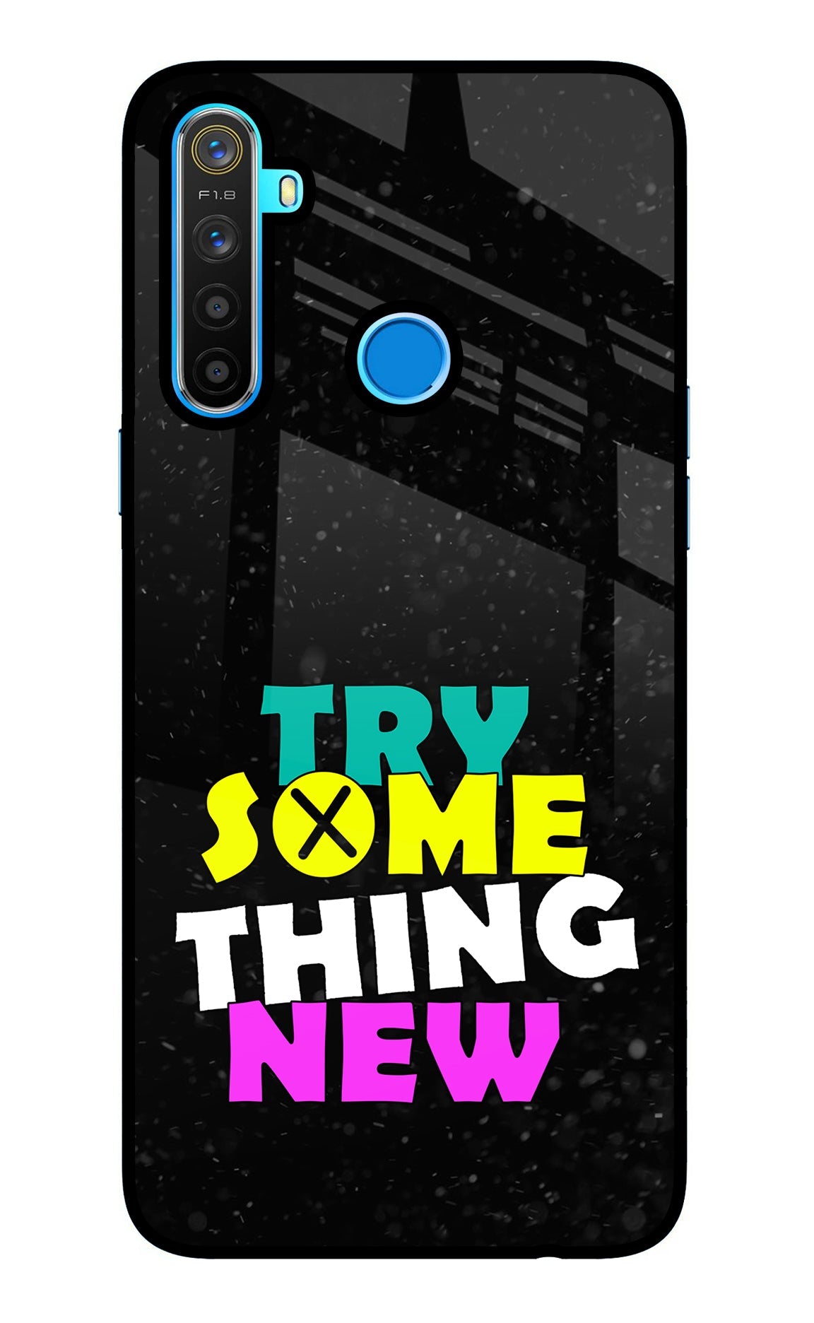 Try Something New Realme 5/5i/5s Back Cover