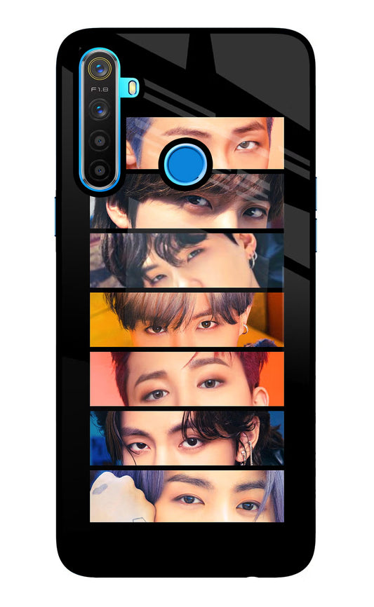 BTS Eyes Realme 5/5i/5s Glass Case