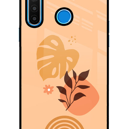 Bohemian Art Realme 5/5i/5s Glass Case Back Cover by Casekaro