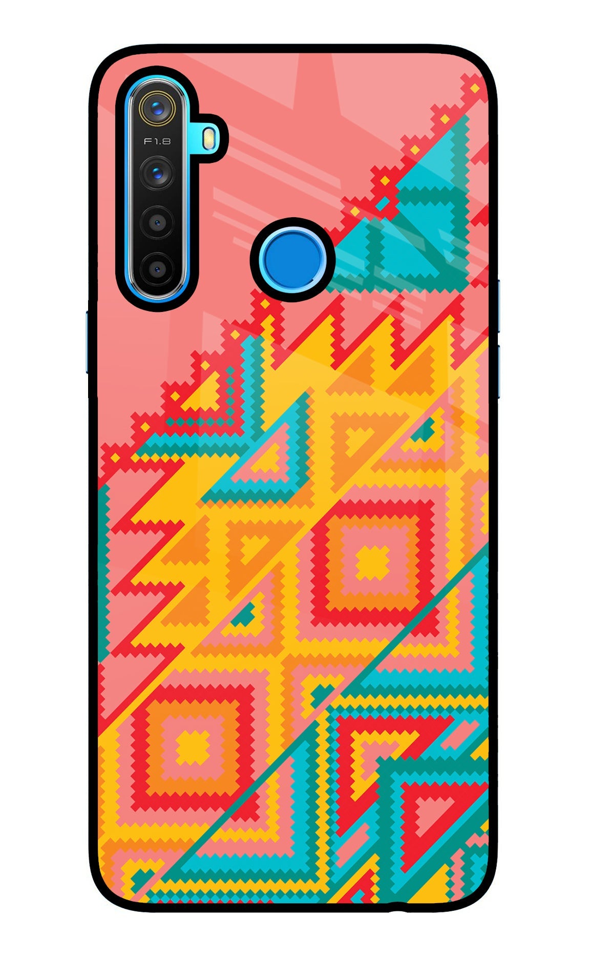 Aztec Tribal Realme 5/5i/5s Back Cover