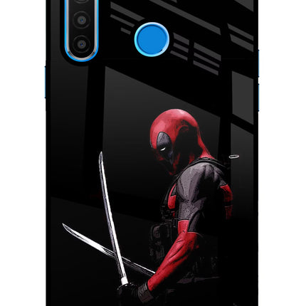 Deadpool Realme 5/5i/5s Glass Case Back Cover by Casekaro