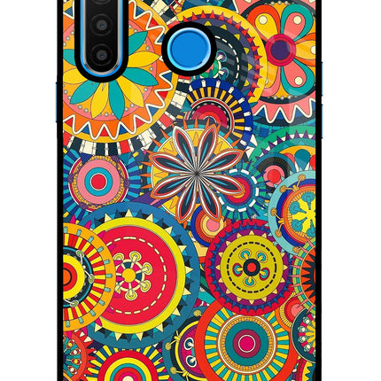 Gol Gol Art Realme 5/5i/5s Glass Case Back Cover by Casekaro