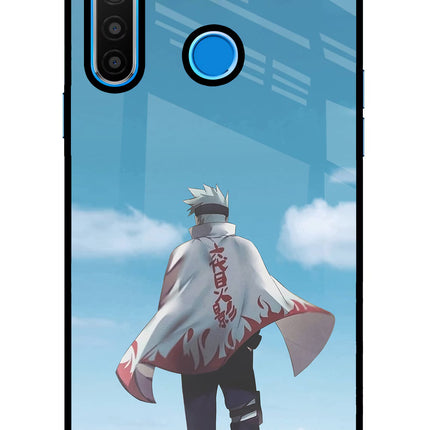 Kakashi Realme 5/5i/5s Glass Case Back Cover by Casekaro