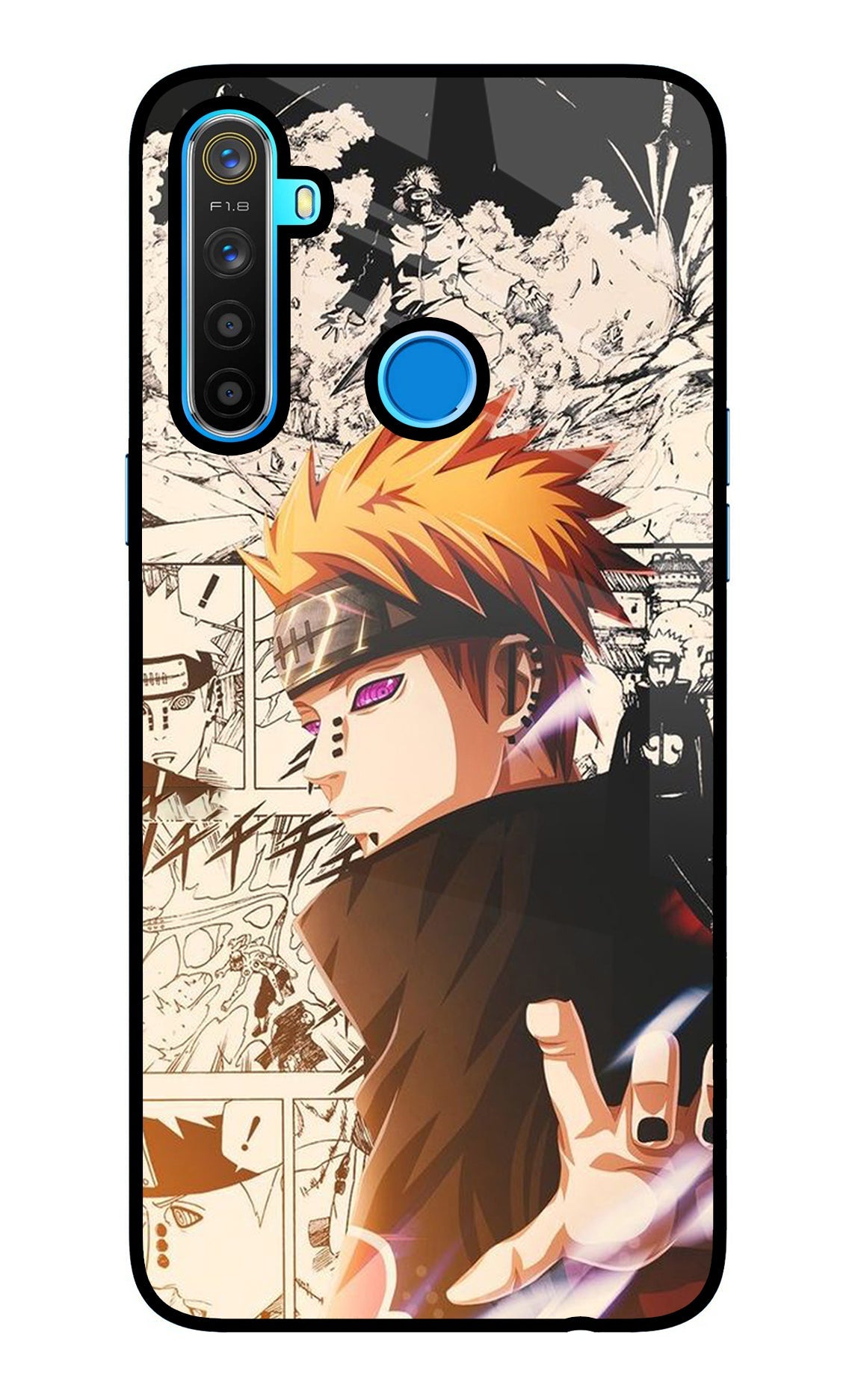 Pain Anime Realme 5/5i/5s Back Cover