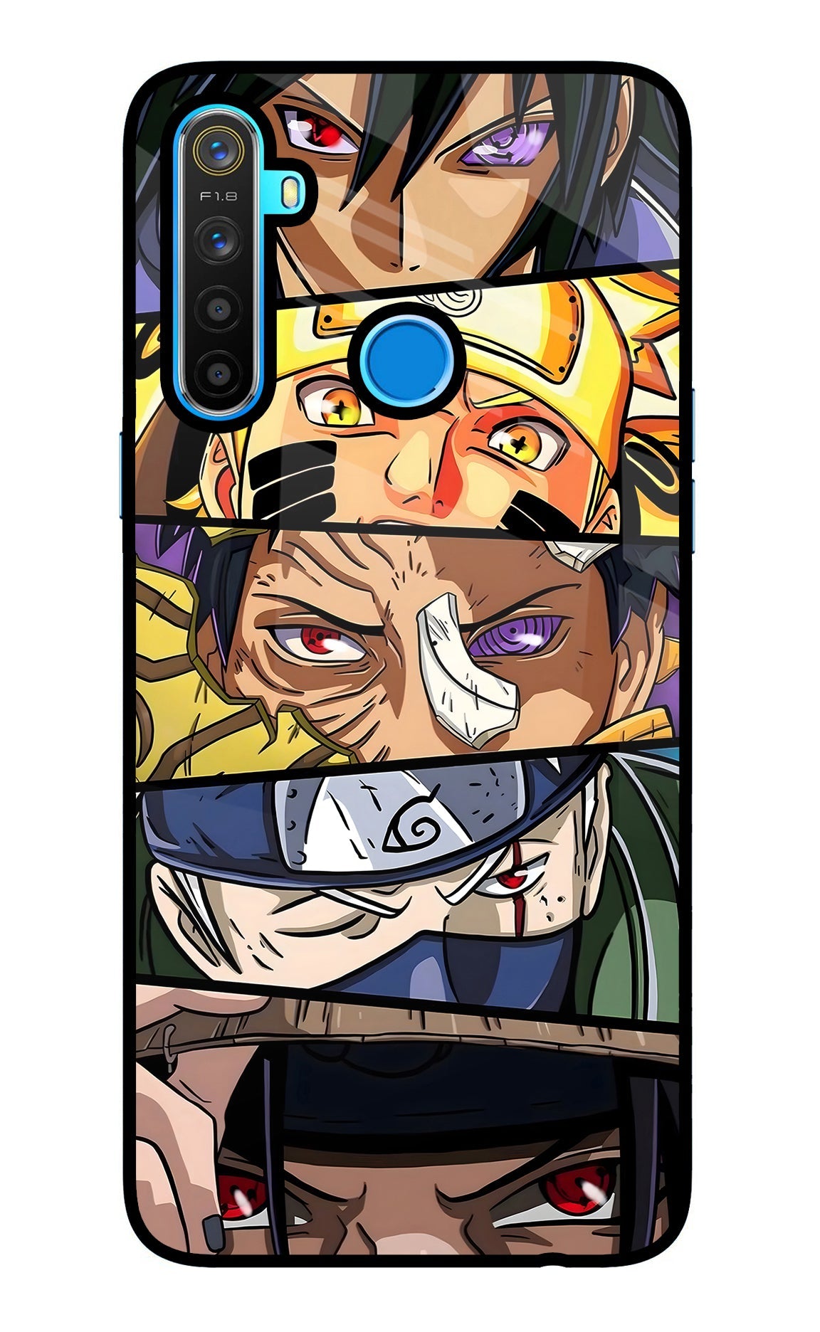 Naruto Character Realme 5/5i/5s Back Cover