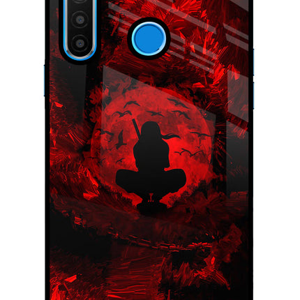 Itachi Uchiha Realme 5/5i/5s Glass Case Back Cover by Casekaro