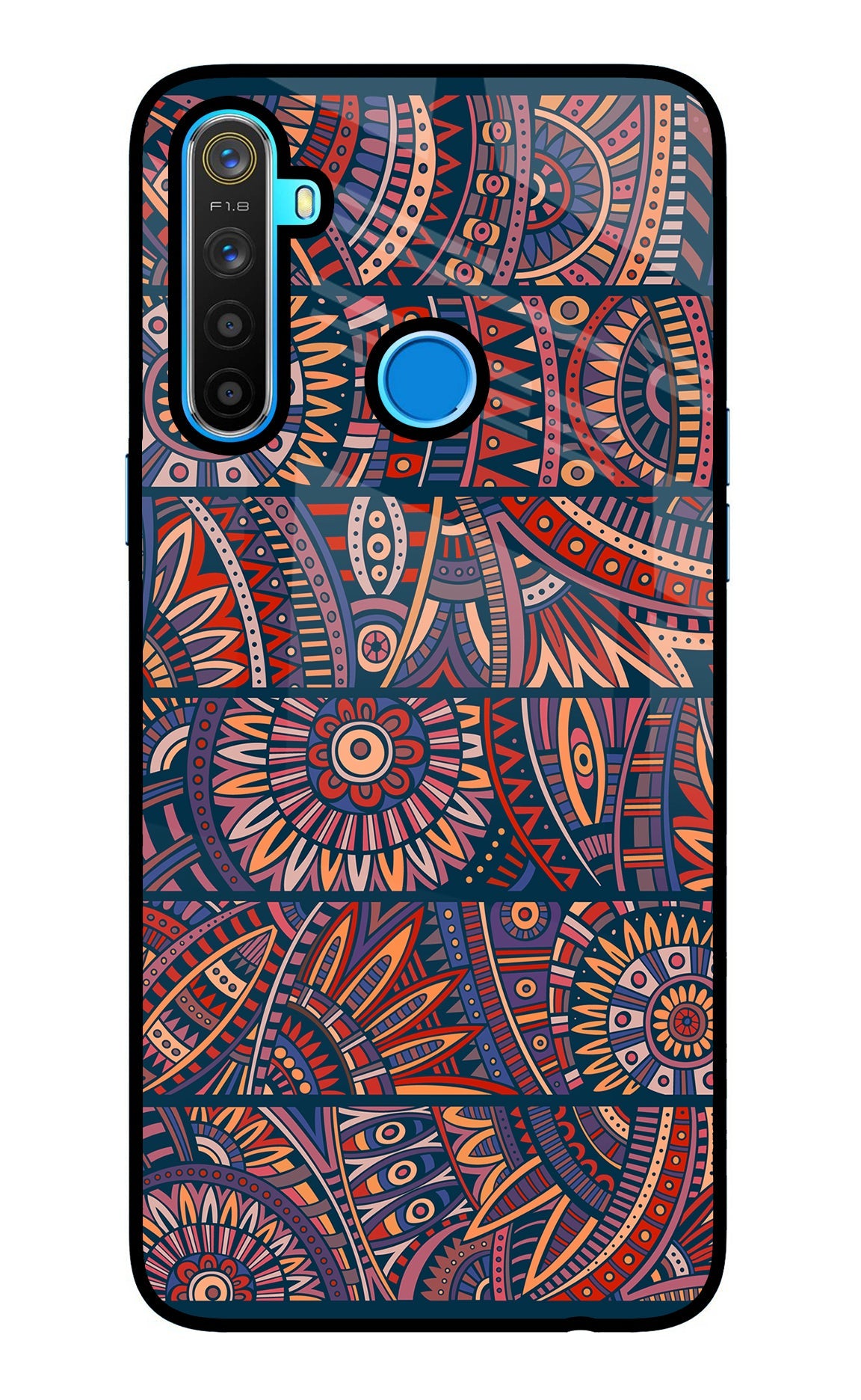 African Culture Design Realme 5/5i/5s Back Cover