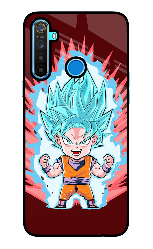 Goku Little Realme 5/5i/5s Glass Case