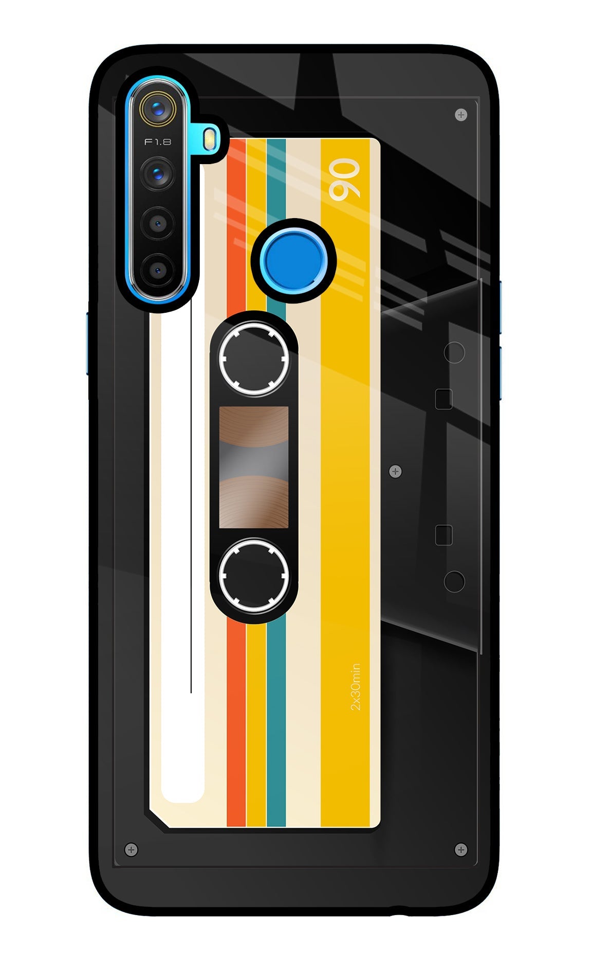 Tape Cassette Realme 5/5i/5s Back Cover