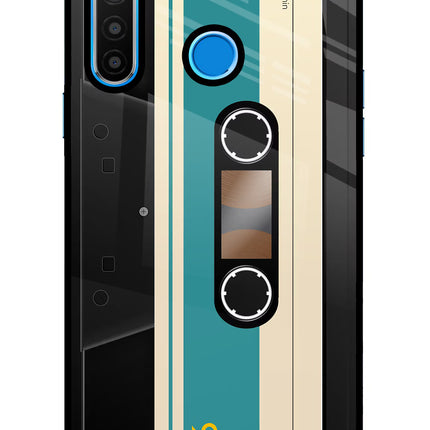 Cassette Realme 5/5i/5s Glass Case Back Cover by Casekaro
