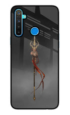 Shiv Trishul Realme 5/5i/5s Glass Case