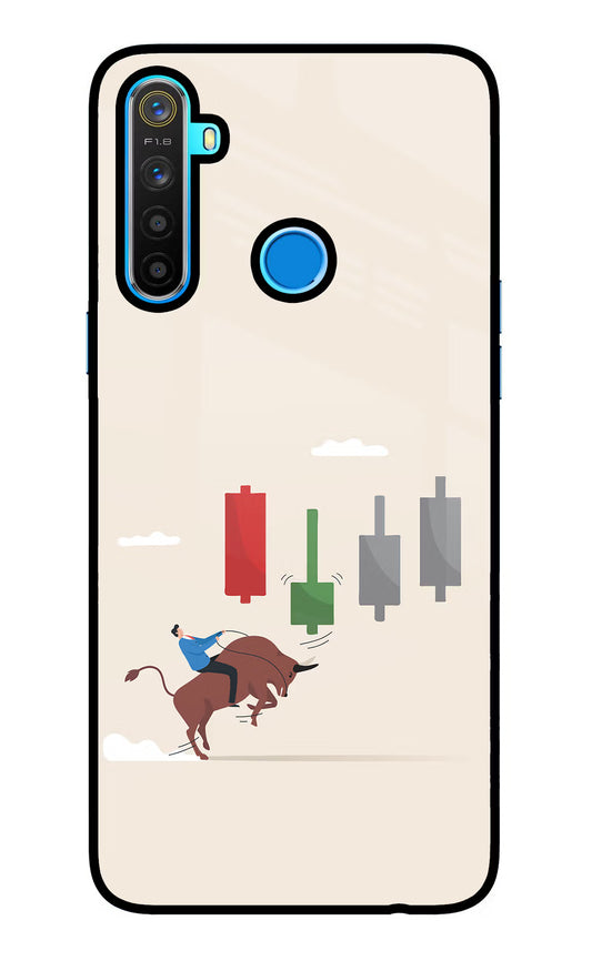 Bull Trading Momentum Realme 5/5i/5s Glass Case