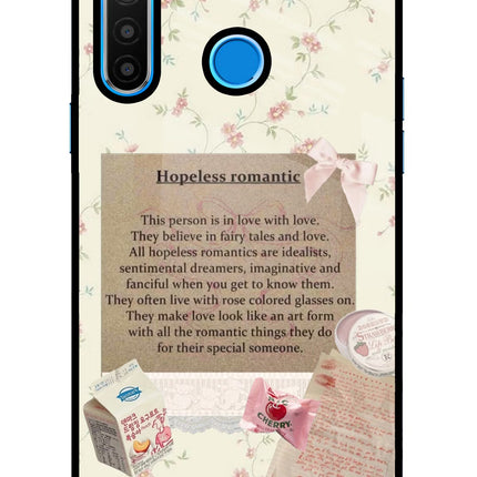Hopeless Romantic Realme 5/5i/5s Glass Case