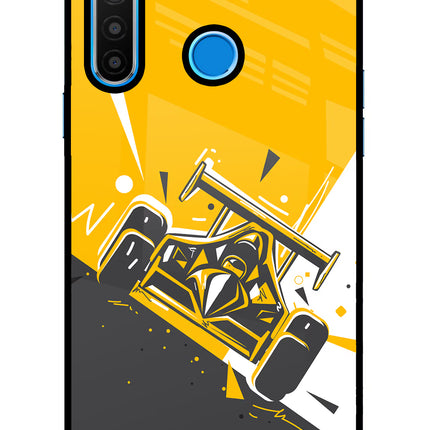 Track King Realme 5/5i/5s Glass Case