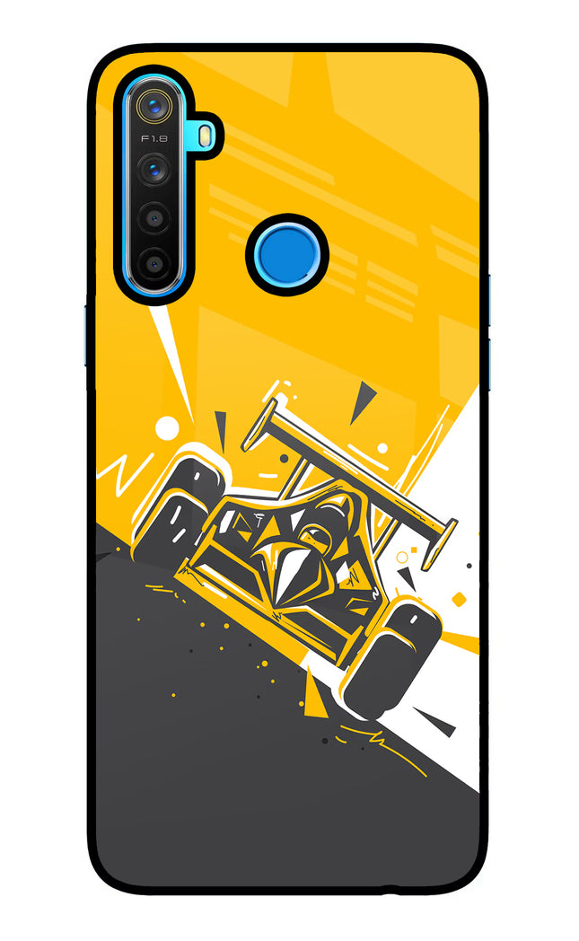 Track King Realme 5/5i/5s Glass Case