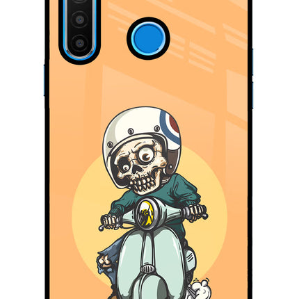 Undead Biker Realme 5/5i/5s Glass Case