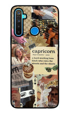 Capricorn Zodiac Realme 5/5i/5s Glass Case
