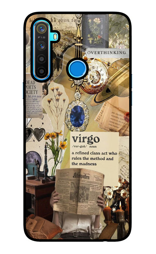 Virgo Zodiac Realme 5/5i/5s Glass Case