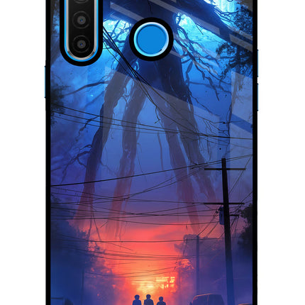 Ordinary Things Shadow Realme 5/5i/5s Glass Case Back Cover by Casekaro
