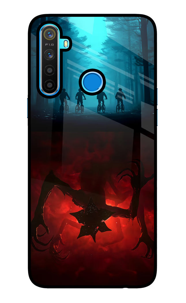 Ordinary Things Downside Up Realme 5/5i/5s Glass Case