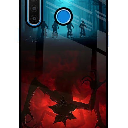 Ordinary Things Downside Up Realme 5/5i/5s Glass Case Back Cover by Casekaro