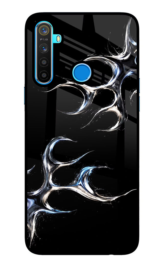 Chrome Tribal Realme 5/5i/5s Glass Case
