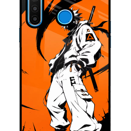Street Samurai  Realme 5/5i/5s Glass Case