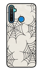 Spider Web Realme 5/5i/5s Glass Case
