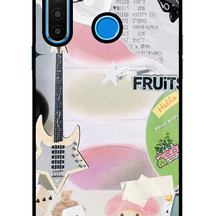 Softcore case Realme 5/5i/5s Glass Case