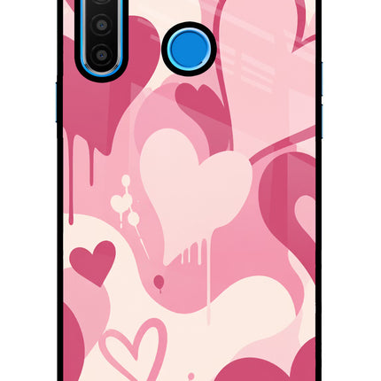 Hearty case Realme 5/5i/5s Glass Case